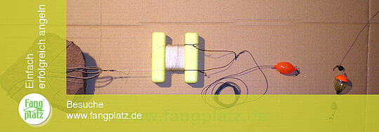 Aal-Monster mit Minibojen, die Montage (1)